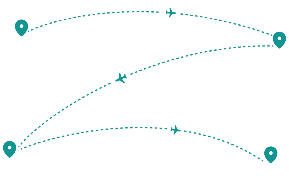 Image showing points on a map