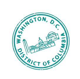 Washington DC green stamp